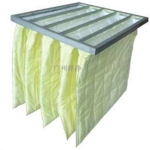 中效袋式過濾器、F5級黃色袋式